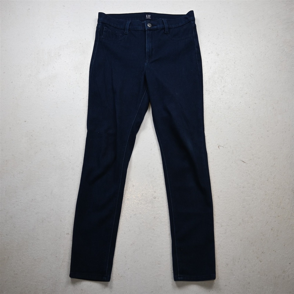 Gap 32 High Rise Best Girlfriend Rinse Stretch Denim Womens Jeans